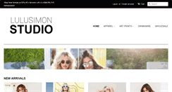 Desktop Screenshot of lulusimonstudio.com